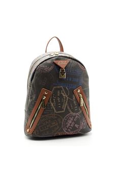 ZIP BACKPACK ALV by ALVIERO MARTINI ALVIERO MARTINI | AL904B3204MOKA